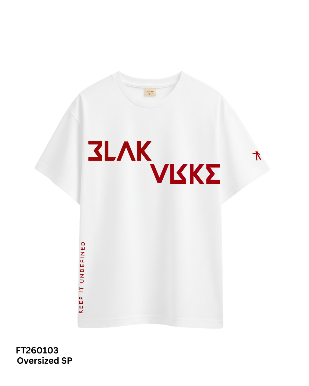 Oversized BLAKARKE Printed T Shirt