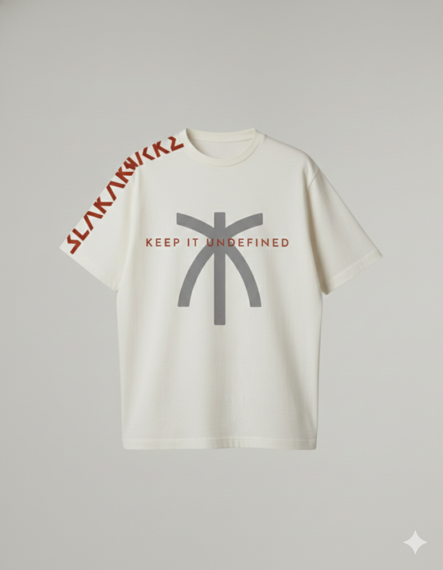 Oversized SLEEVE Printed T Shirt